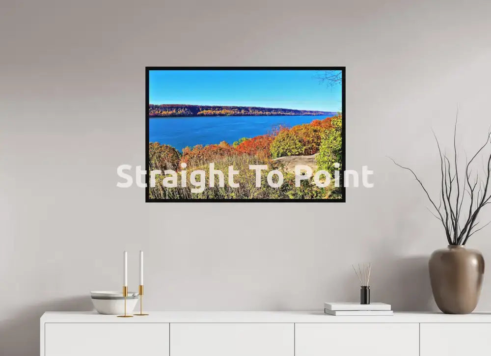 On A Rock 35.4 x 24″ / Matte WhiteWall App Product