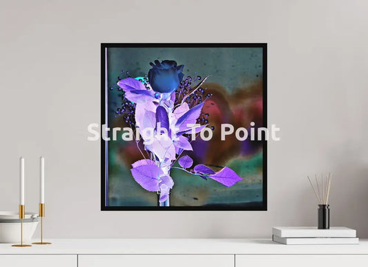 Rose In Travel 20 x 20.2″ / Matte WhiteWall App Product